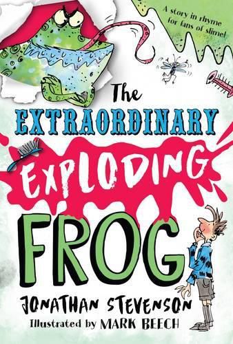 Cover image for The Extraordinary Exploding Frog