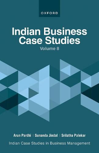 Cover image for Indian Business Case Studies Volume VIII