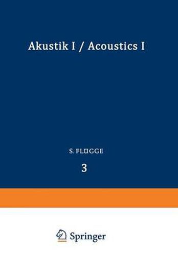 Cover image for Akustik I / Acoustics I