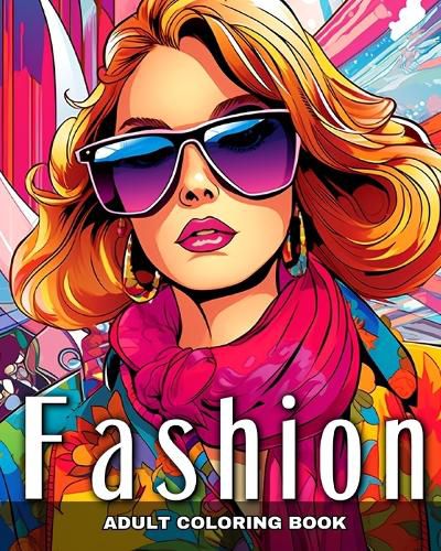 Cover image for Adult Coloring Book Fashion