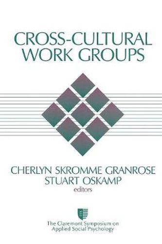 Cover image for Cross-cultural Work Groups