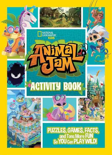 Cover image for Animal Jam Activity Book