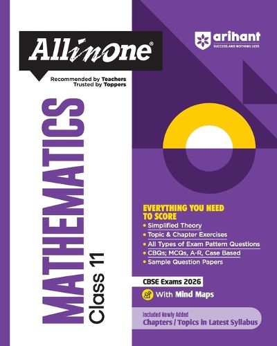 Cover image for All in One Mathematics Cbse Class 11