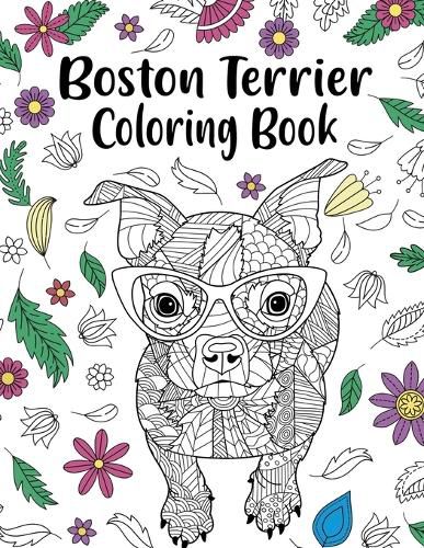 Cover image for Boston Terrier Coloring Book