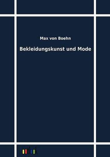 Cover image for Bekleidungskunst und Mode