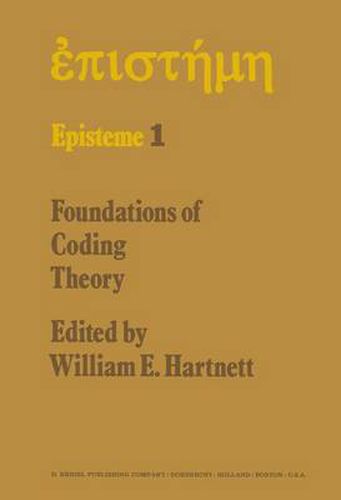 Cover image for Foundations of Coding Theory