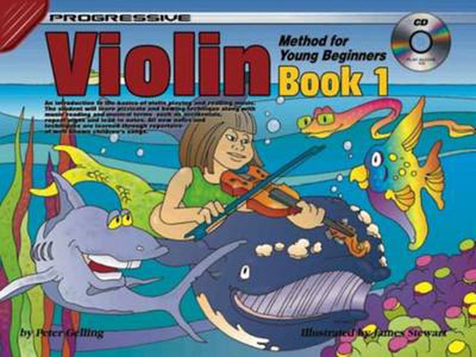 Cover image for Progressive Violin Method For Young Beginners: Book 1