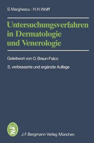 Cover image for Untersuchungsverfahren in Dermatologie und Venerologie