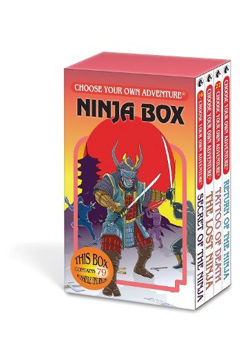 Cover image for Choose Your Own Adventure 4-Book Boxed Set Ninja Box (Secret of the Ninja, Tattoo of Death, the Lost Ninja, Return of the Ninja)