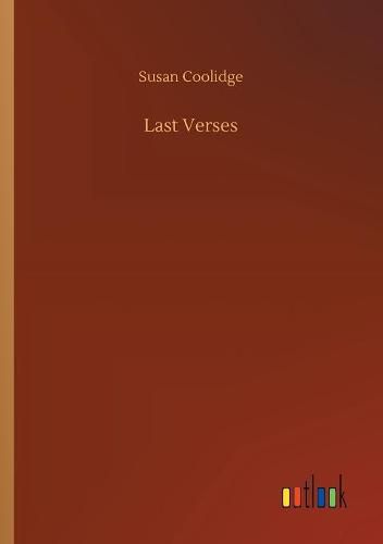 Cover image for Last Verses
