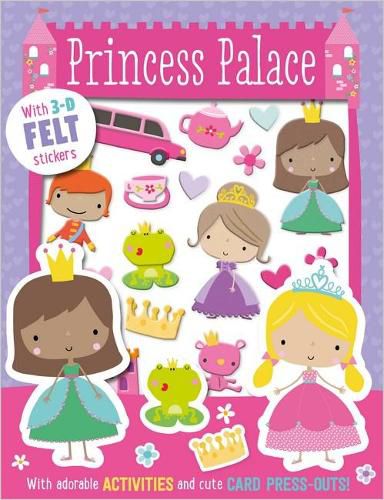 Cover image for Princess Palace (with 3-D Felt Stickers)