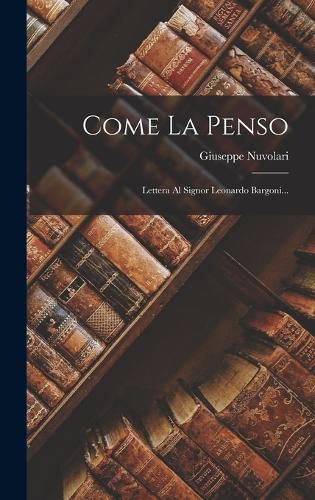 Cover image for Come La Penso