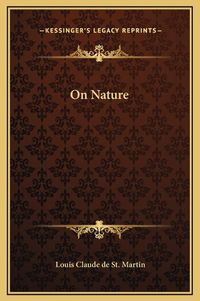 Cover image for On Nature