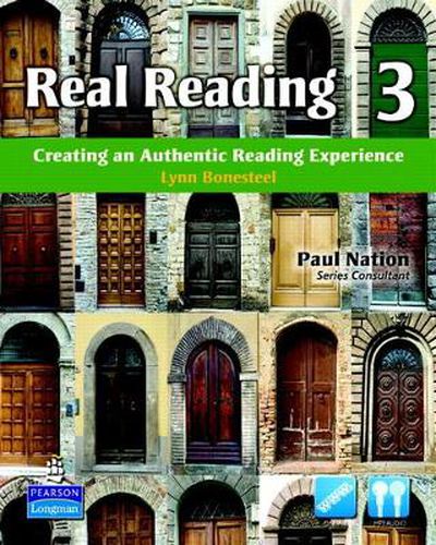 Cover image for REAL READING 3                 STBK W / AUDIO CD    714443
