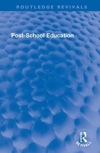 Cover image for Post-School Education