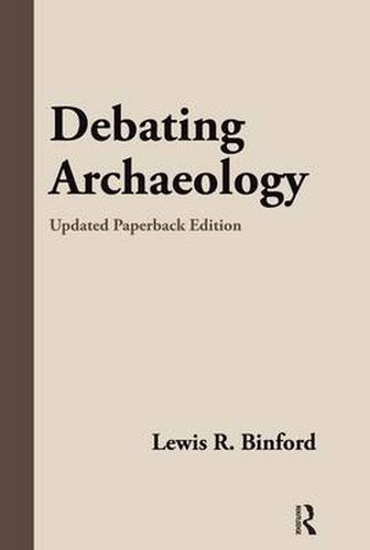 Cover image for Debating Archaeology
