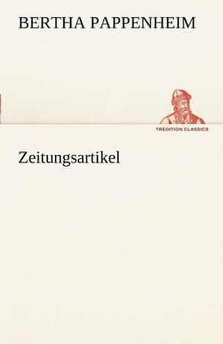 Cover image for Zeitungsartikel