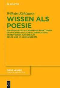 Cover image for Wissen als Poesie