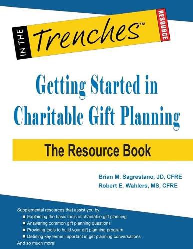 Cover image for Getting Started in Charitable Gift Planning: The Resource Book