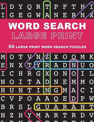 Large Print Word Search Puzzles: 50 Extra-Large Print Word Search Puzzles