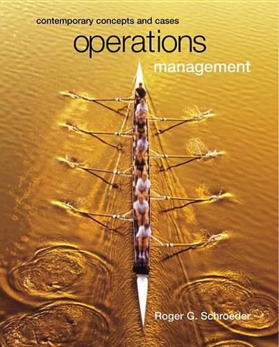 Cover image for Operations Management: Contemporary Concepts with CD-ROM and Powerweb
