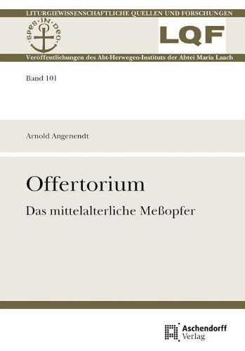 Cover image for Offertorium: Das Mittelalterliche Meaopfer