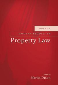 Cover image for Modern Studies in Property Law - Volume 5