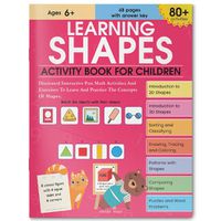 Cover image for Learning Shapes Activity Book for Children