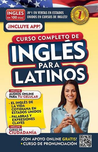 Cover image for Ingles en 100 dias. Ingles para latinos. Nueva Edicion / English in 100 Days. The Latino's Complete English Course