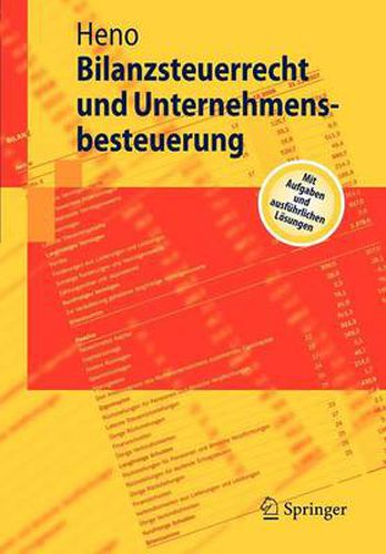 Cover image for Bilanzsteuerrecht und Unternehmensbesteuerung