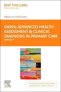 Cover image for Advanced Health Assessment & Clinical Diagnosis in Primary Care - Elsevier E-Book on Vitalsource (Retail Access Card)