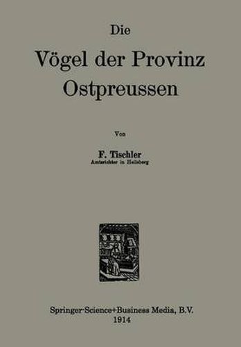 Cover image for Die Voegel Der Provinz Ostpreussen