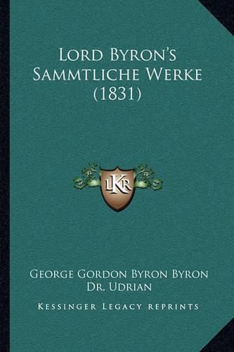 Lord Byron's Sammtliche Werke (1831)