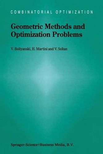 Cover image for Geometric Methods and Optimization Problems