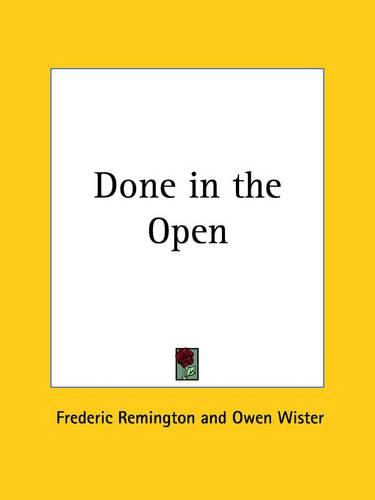 Cover image for Done in the Open