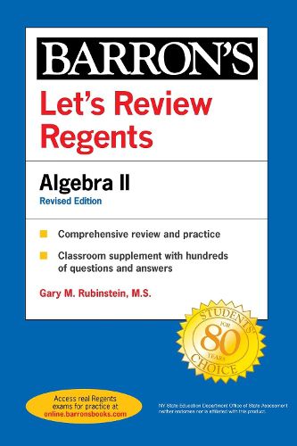 Cover image for Let's Review Regents: Algebra II Revised Edition