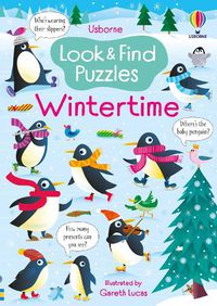 Cover image for Look and Find Puzzles Wintertime