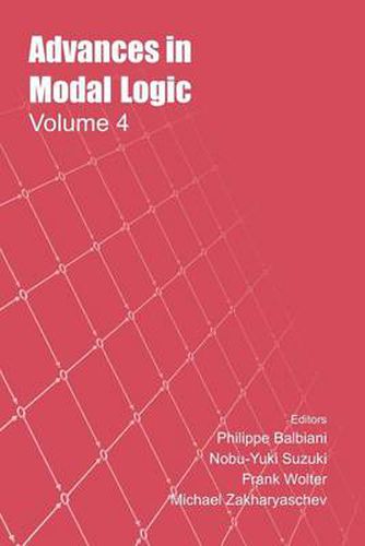 Cover image for Advances in Modal Logic