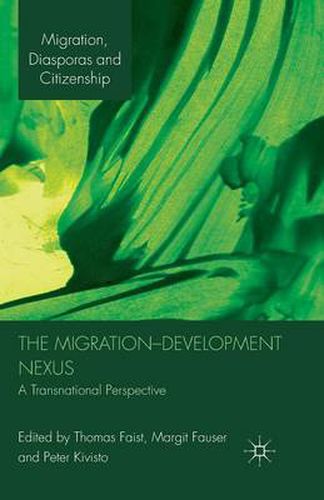 Cover image for The Migration-Development Nexus: A Transnational Perspective