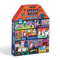 Cover image for Spooky House 100 piece House-Shaped Puzzle