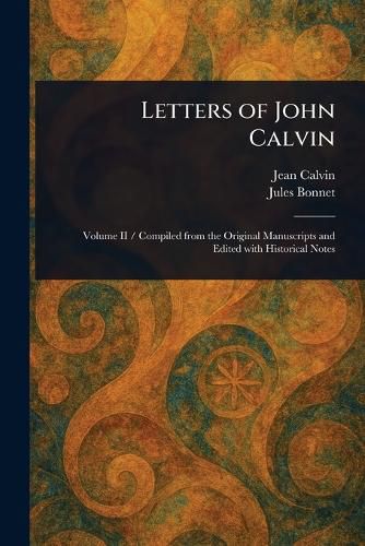 Cover image for Letters of John Calvin
