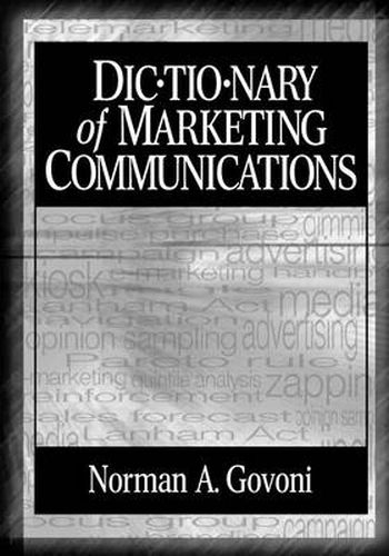 Cover image for The Dictionary of Marketing Communications