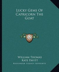 Cover image for Lucky Gems of Capricorn the Goat