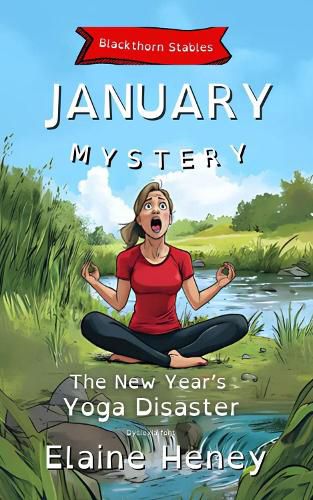 Cover image for The New Year's Yoga Disaster | Blackthorn Stables January Mystery - Dyslexia Friendly