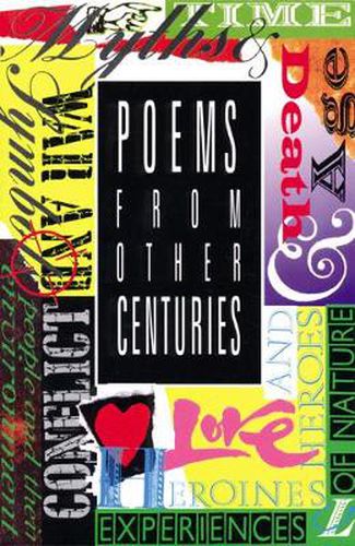 Cover image for Poems from Other Centuries