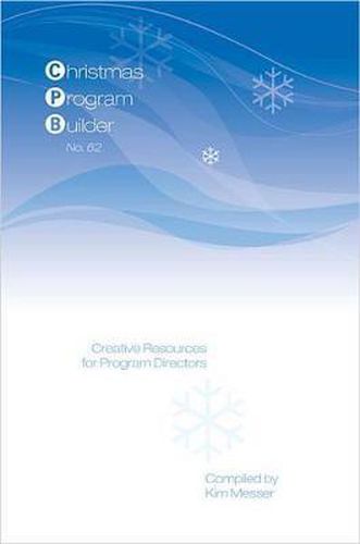 Cover image for Christmas Program Builder No. 62: Creative Resources for Program Directors