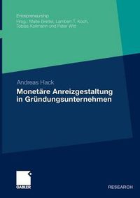 Cover image for Monetare Anreizgestaltung in Grundungsunternehmen