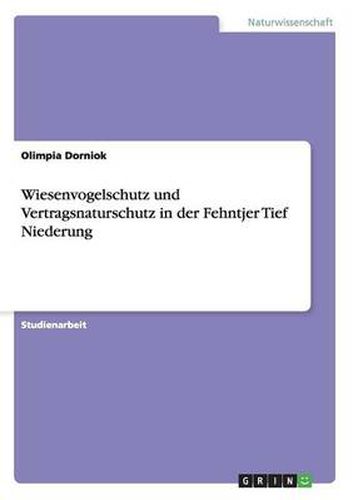 Cover image for Wiesenvogelschutz und Vertragsnaturschutz in der Fehntjer Tief Niederung