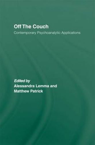 Cover image for Off the Couch: Contemporary Psychoanalytic Applications
