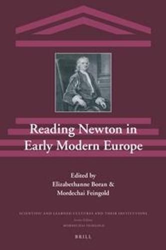 Cover image for Reading Newton in Early Modern Europe